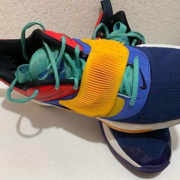 Nike Men's Zoom Freak 3 Basketball Shoes Bright Crimson Navy Giannis Sizes - Picture 3 of 11